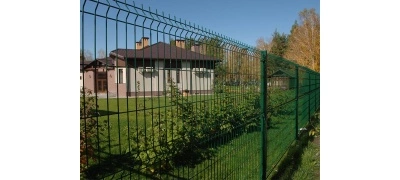 ANJIA Group – 3D curved fence panel installation